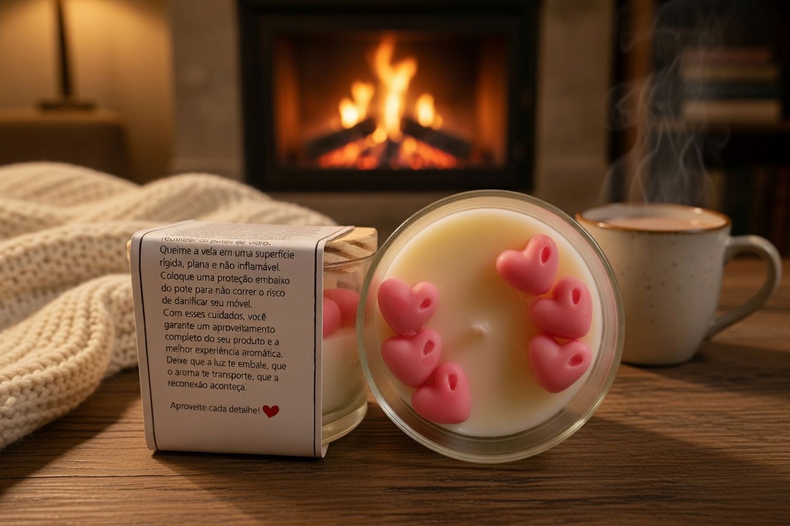 Vela Aromática Maçã e Canela - Imagem 2